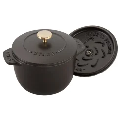 0.75 qt, Petite French Oven, black matte
