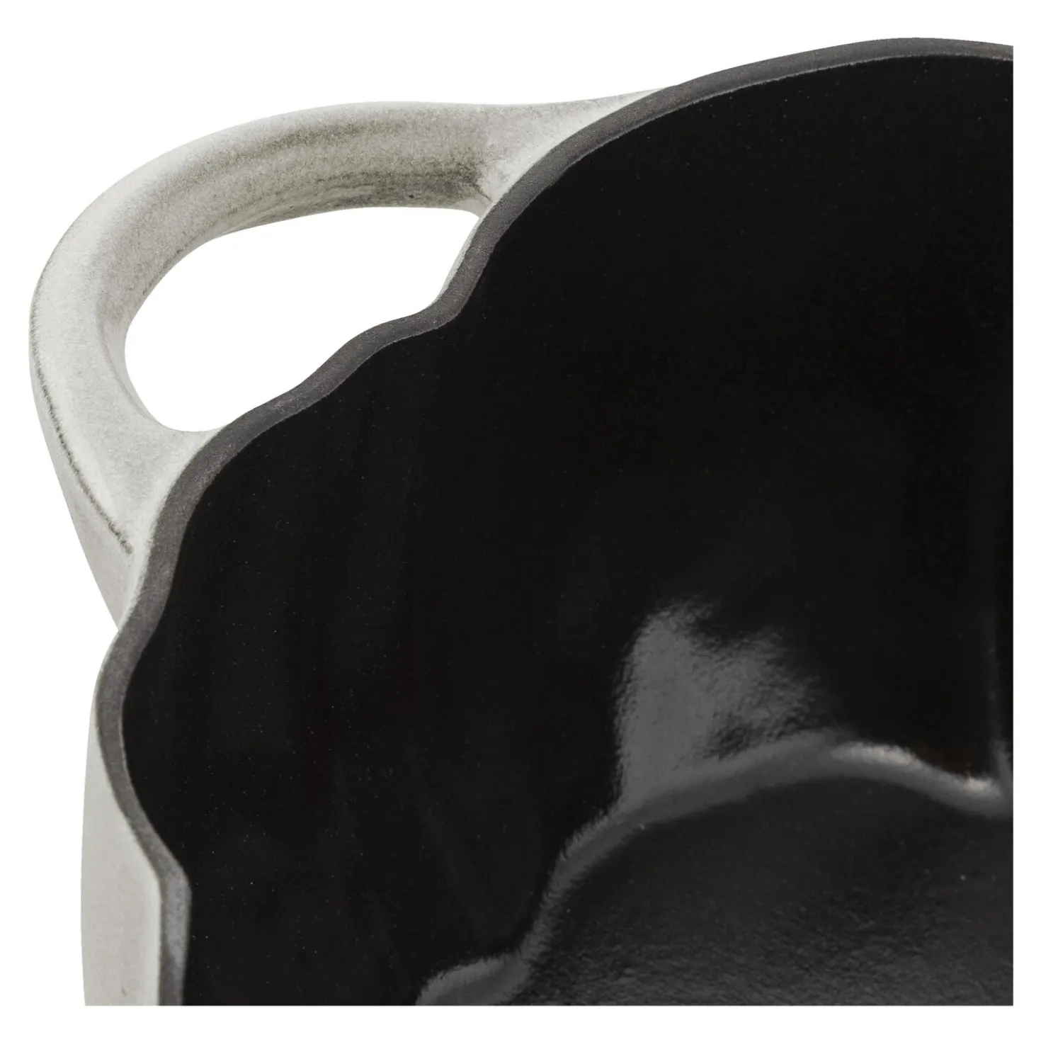 3.5 qt, Pumpkin, Dutch Oven With Stainless Steel Knob, White Truffle