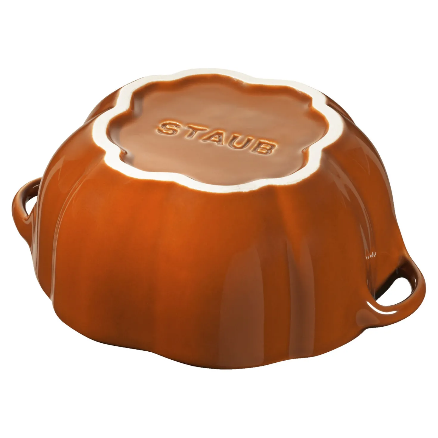 0.5 qt, Pumpkin, Petite Dutch Oven, Burnt Orange