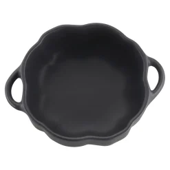 0.5 qt, Pumpkin, Petite Dutch Oven, Black Matte
