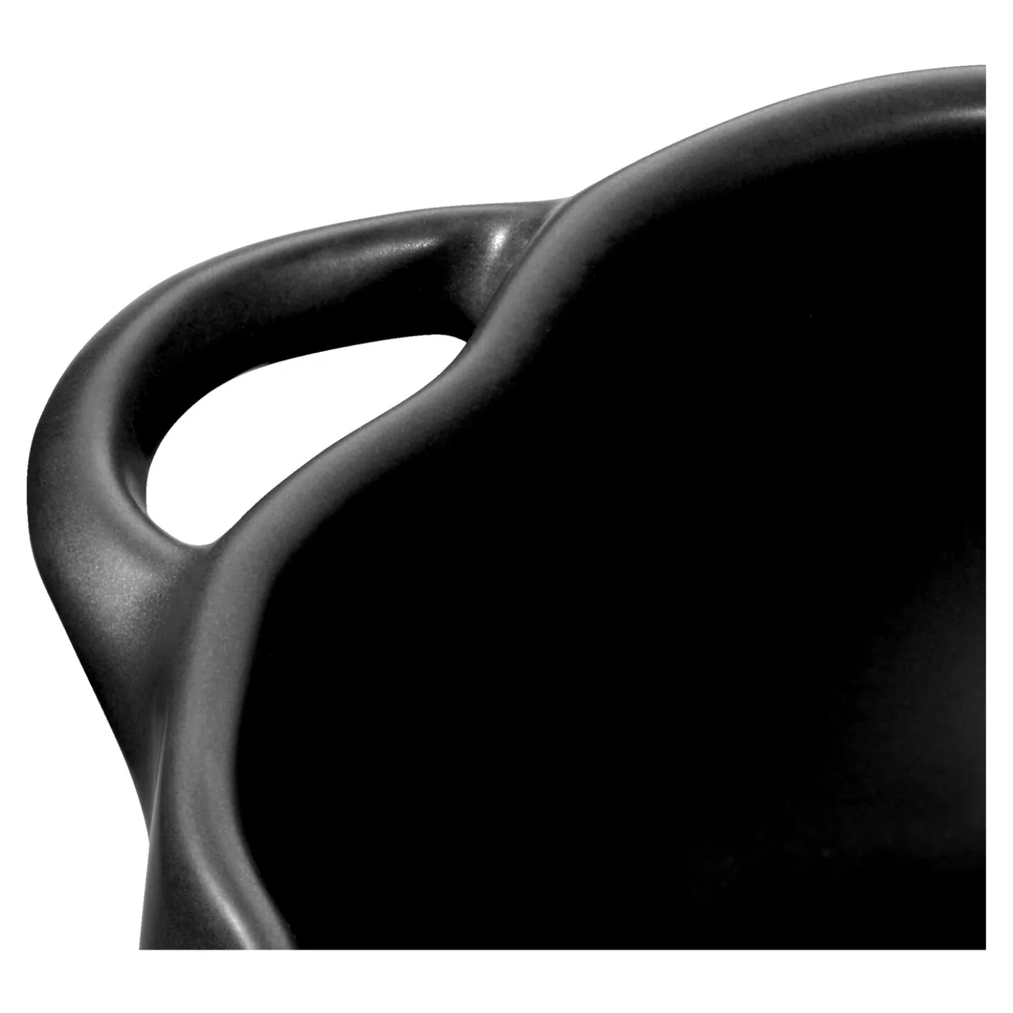 0.5 qt, Pumpkin, Petite Dutch Oven, Black Matte