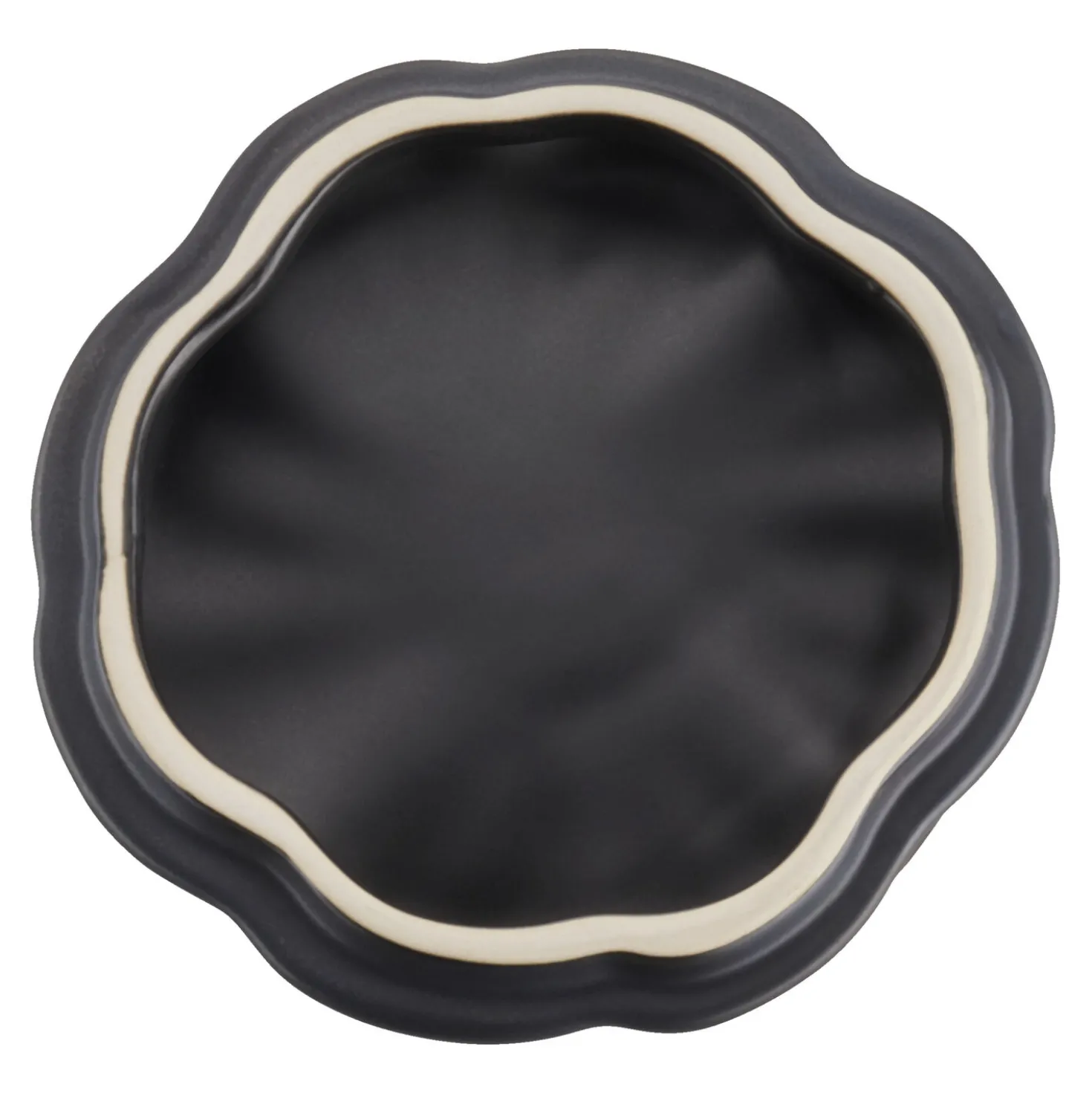 0.5 qt, Pumpkin, Petite Dutch Oven, Black Matte