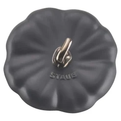 0.75 qt, Pumpkin, Petite Dutch Oven, Black Matte