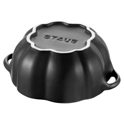 0.75 qt, Pumpkin, Petite Dutch Oven, Black Matte