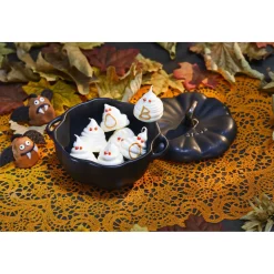 0.75 qt, Pumpkin, Petite Dutch Oven, Black Matte