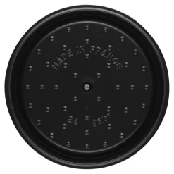 7 qt, Round, Cocotte, Cranberry - Factory Second