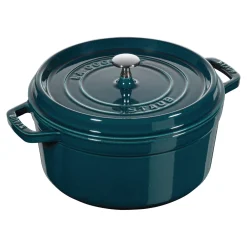 7 qt, Round, Cocotte, La Mer - Factory Second