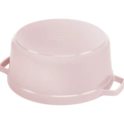 5.5 qt, Round, Cocotte, Pink Peony - Factory Second