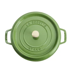 5.5 qt, Round, Cocotte, Pistachio