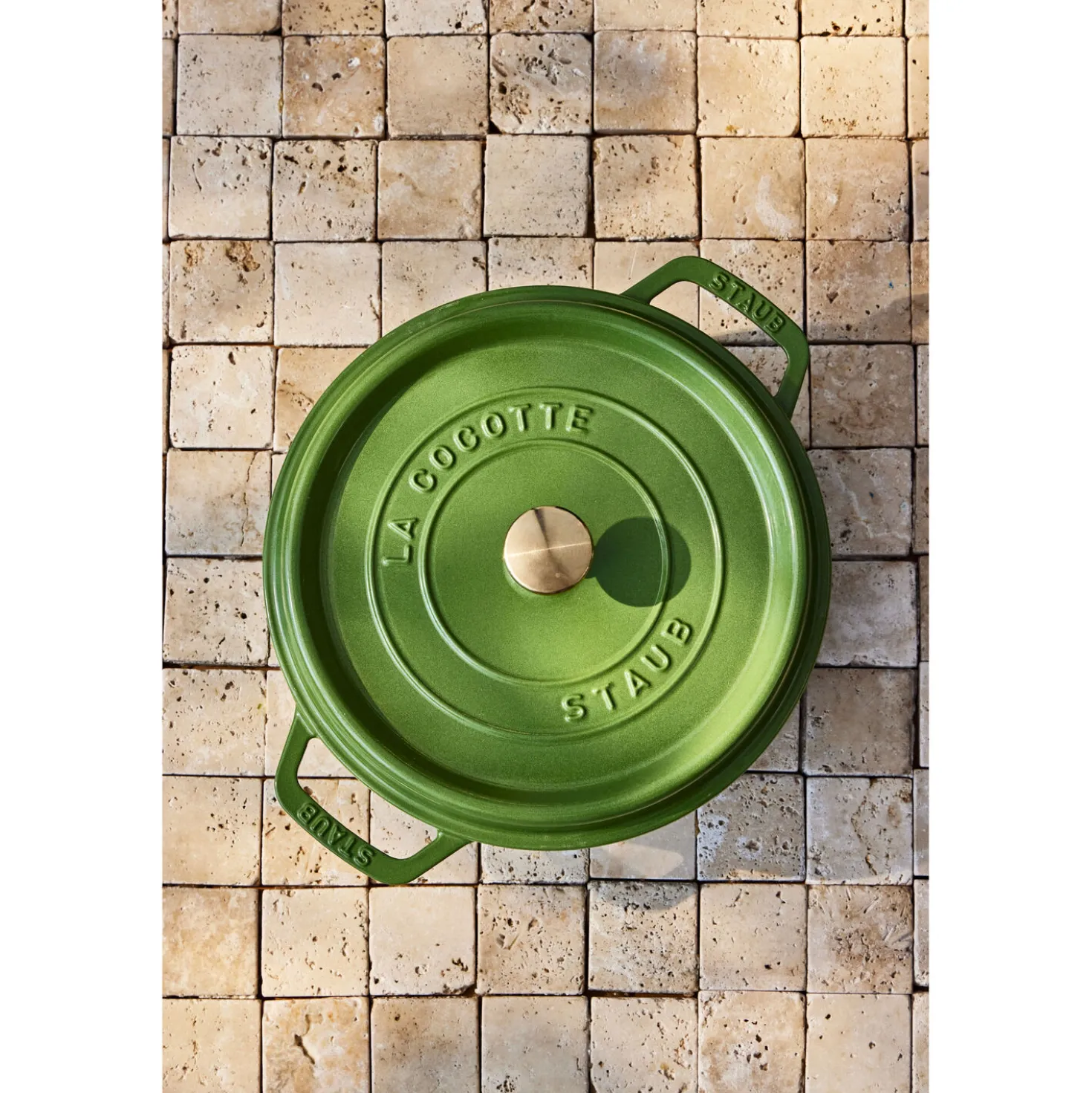 5.5 qt, Round, Cocotte, Pistachio