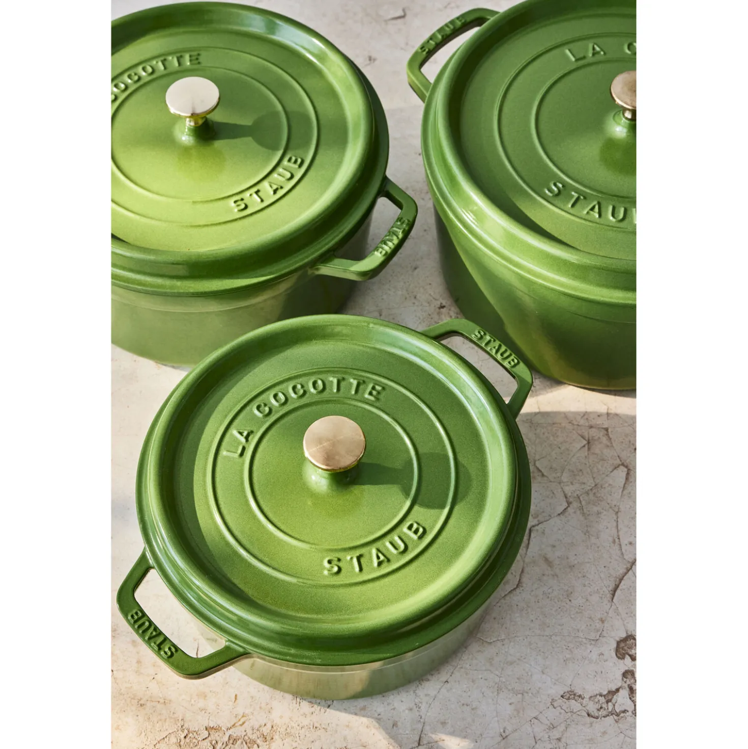 5.5 qt, Round, Cocotte, Pistachio