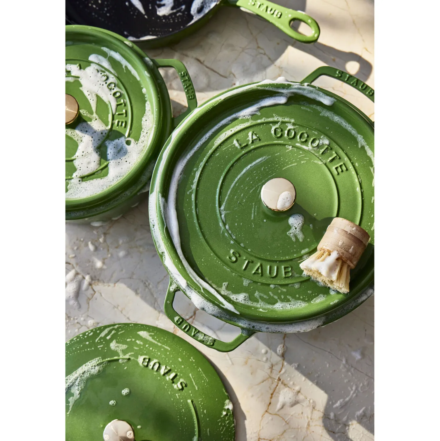 5.5 qt, Round, Cocotte, Pistachio