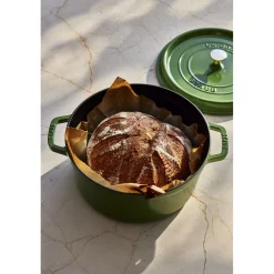 5.5 qt, Round, Cocotte, Pistachio