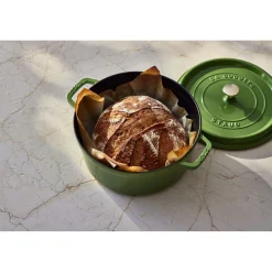 5.5 qt, Round, Cocotte, Pistachio