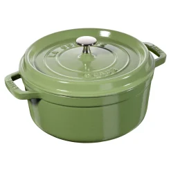 4 qt, Round, Cocotte, Pistachio