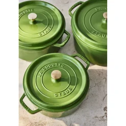 4 qt, Round, Cocotte, Pistachio
