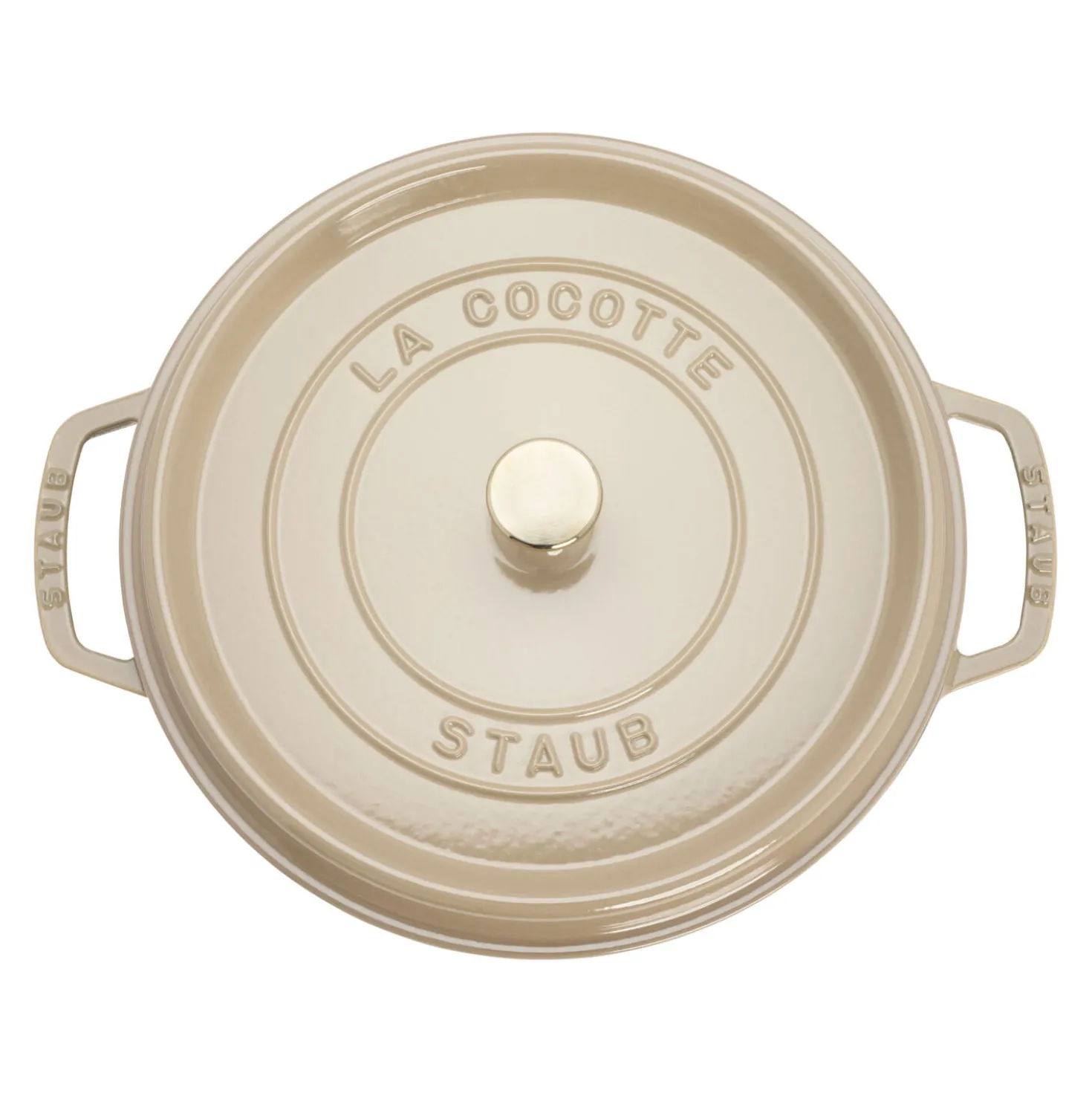 7 qt, Round, Cocotte, Sesame - Factory Second