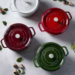 4 qt, Round, Dutch Oven, Basil