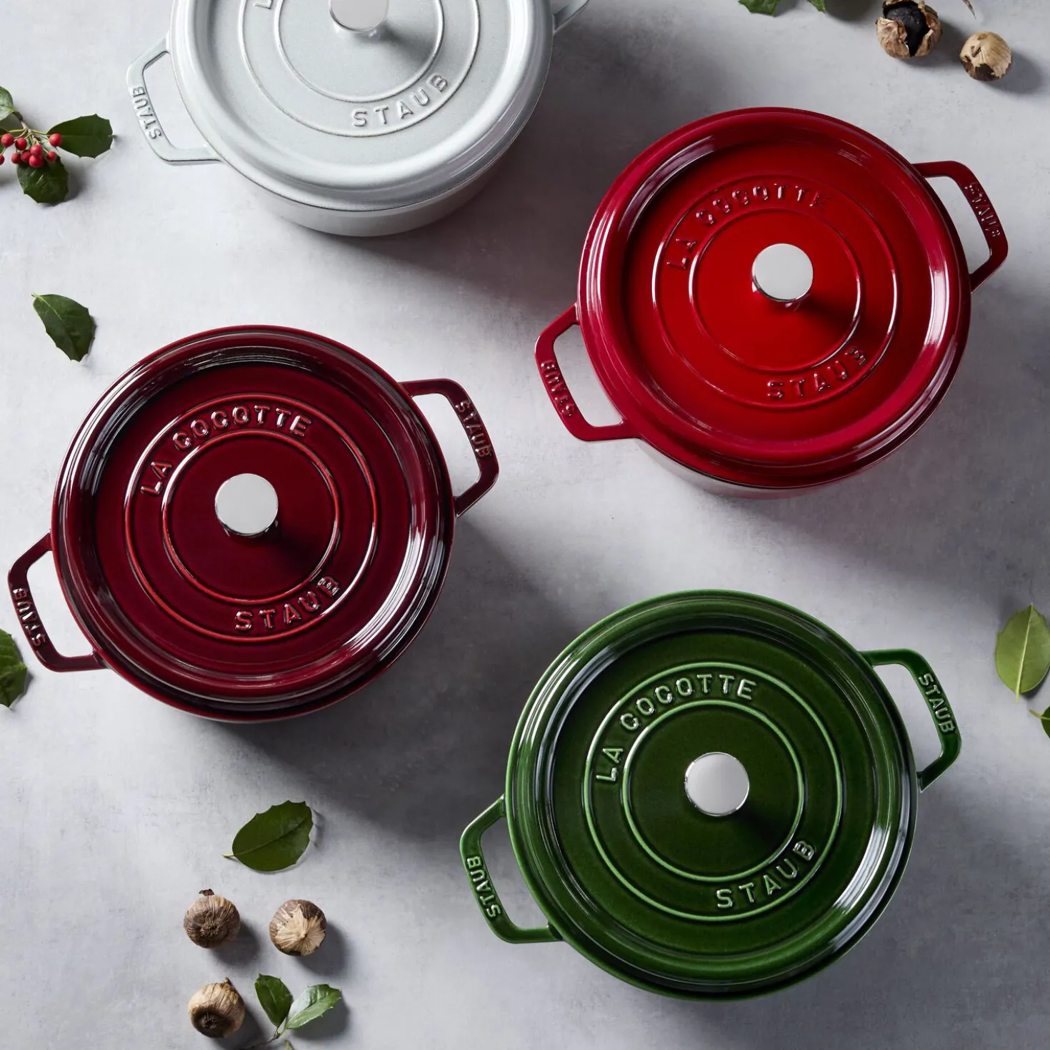 4 qt, Round, Dutch Oven, Basil