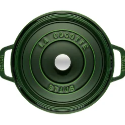 5.5 qt, Round, Dutch Oven, Basil