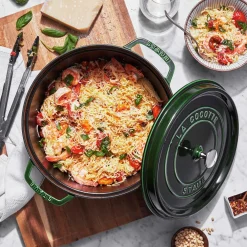 2.75 qt, Round, Dutch Oven, Basil