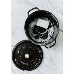 5.5 qt, Round, Dutch Oven, Black Matte