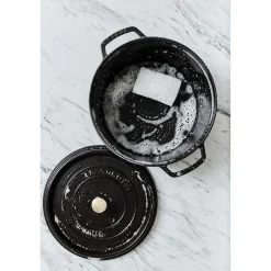 13.25 qt, Round, Dutch Oven, Black Matte