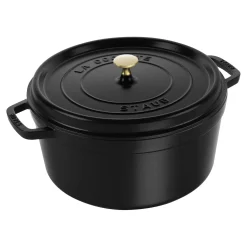 8.75 qt, Round, Dutch Oven, Black Matte