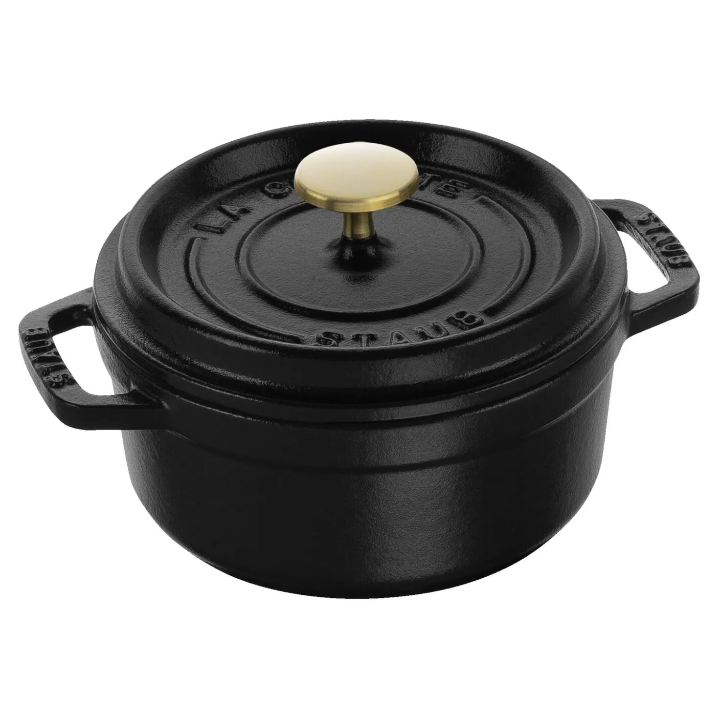 0.85 qt, Round, Dutch Oven, Black Matte