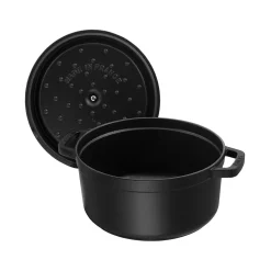 0.85 qt, Round, Dutch Oven, Black Matte