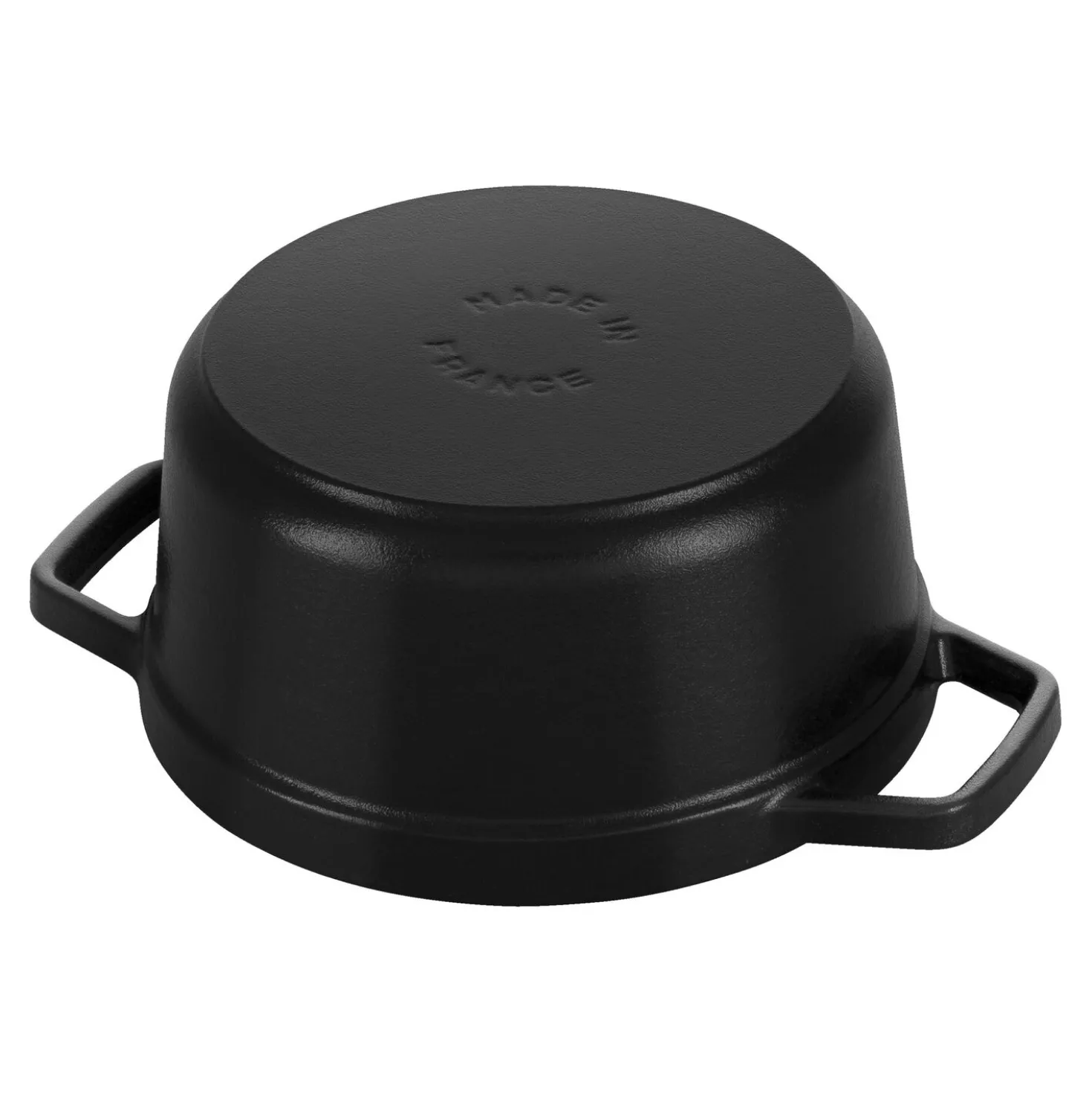 0.85 qt, Round, Dutch Oven, Black Matte