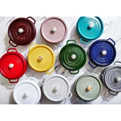 5.5 qt, Round, Dutch Oven, Cherry