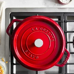 4 qt, Round, Dutch Oven, Cherry