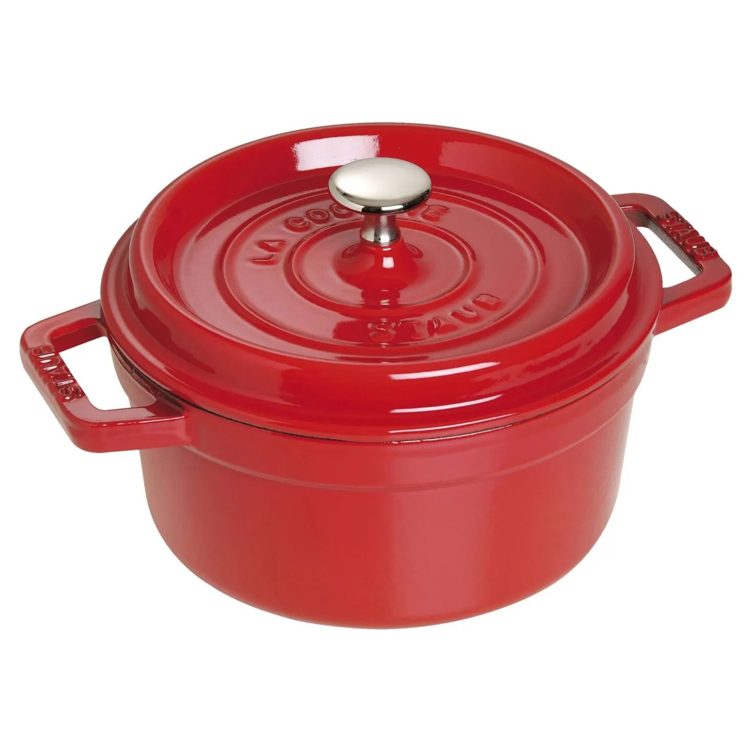 2.75 qt, Round, Dutch Oven, Cherry