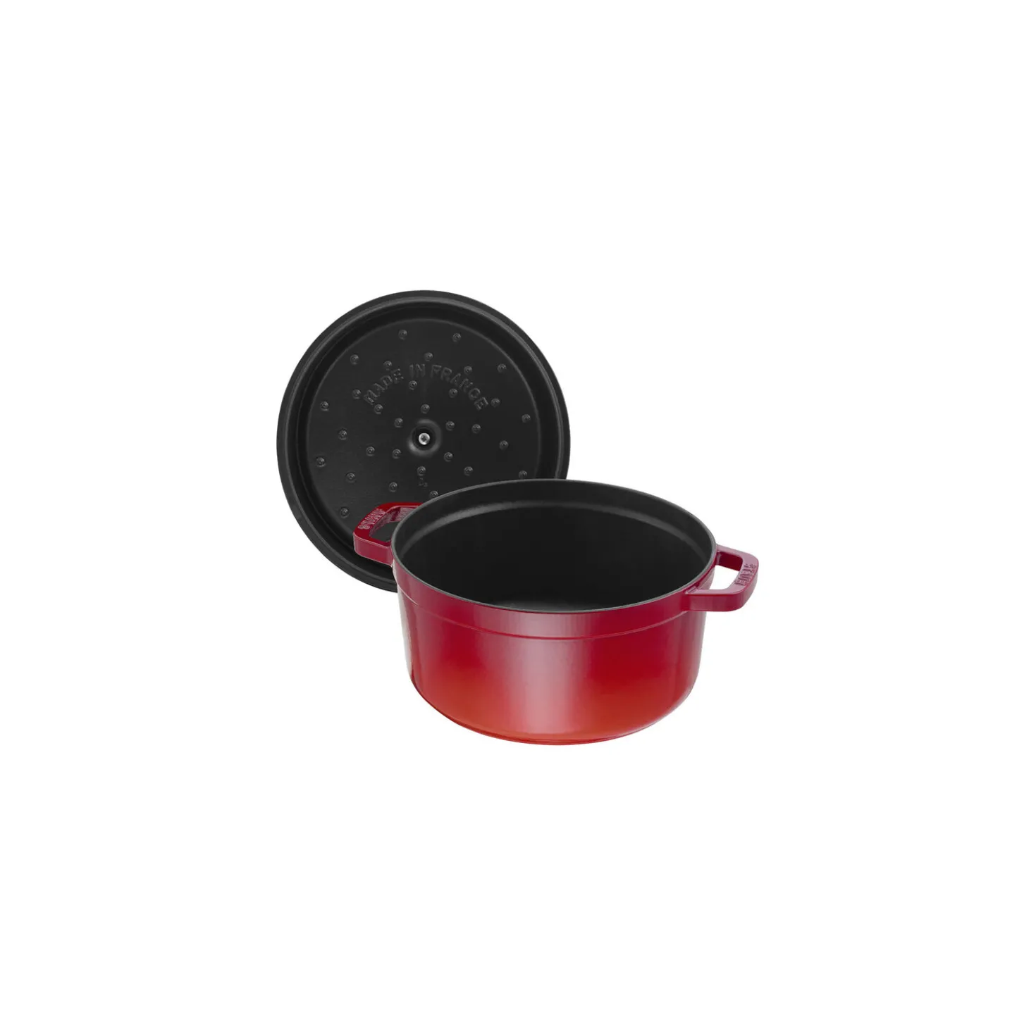 2.75 qt, Round, Dutch Oven, Cherry