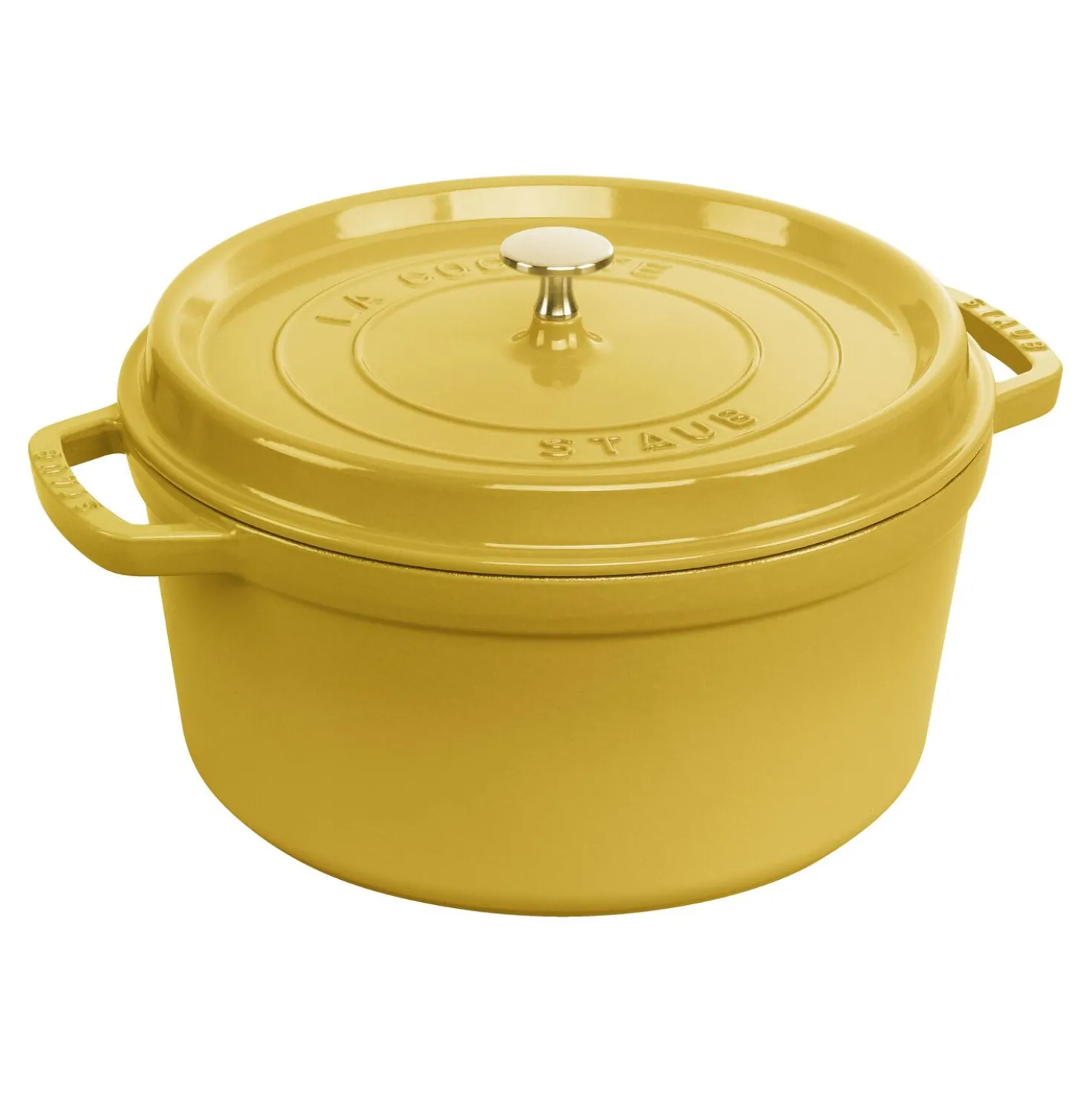 7 qt, Round, Dutch Oven, Citron - Factory Second
