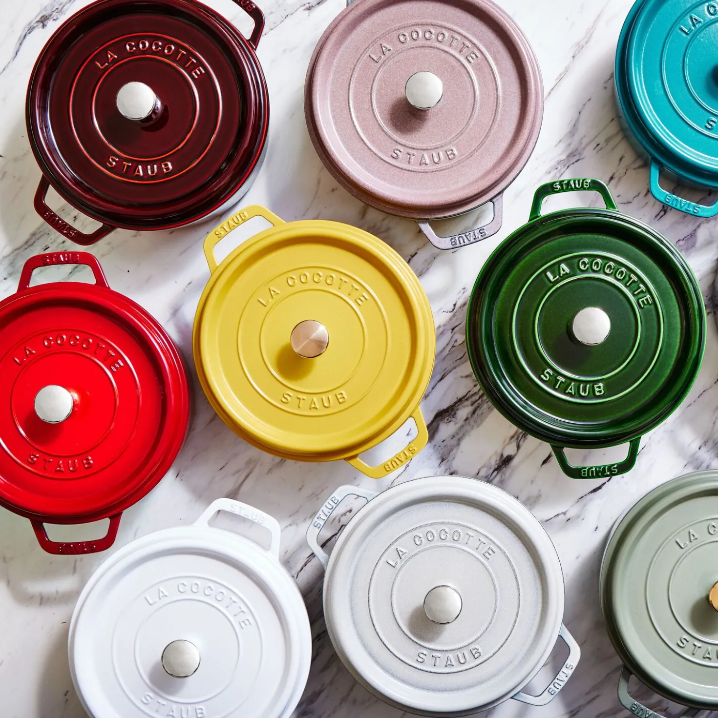 4 qt, Round, Dutch Oven, Citron