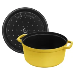 7 qt, Round, Dutch Oven, Citron