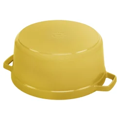 7 qt, Round, Dutch Oven, Citron