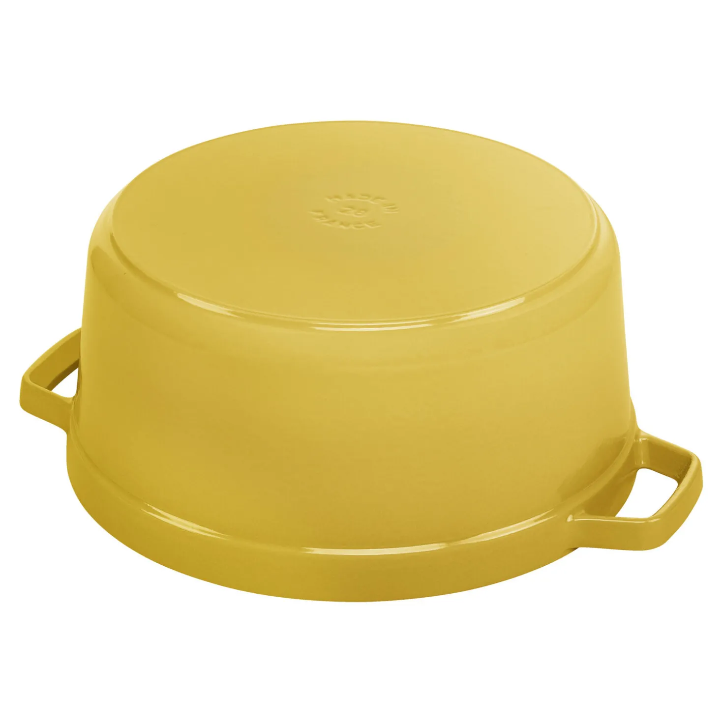 7 qt, Round, Dutch Oven, Citron