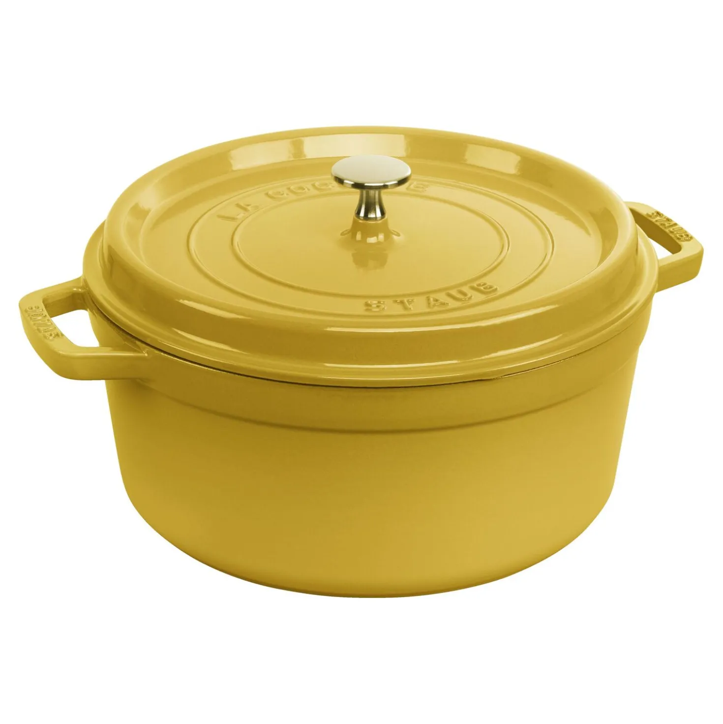 5.5 qt, Round, Dutch Oven, Citron