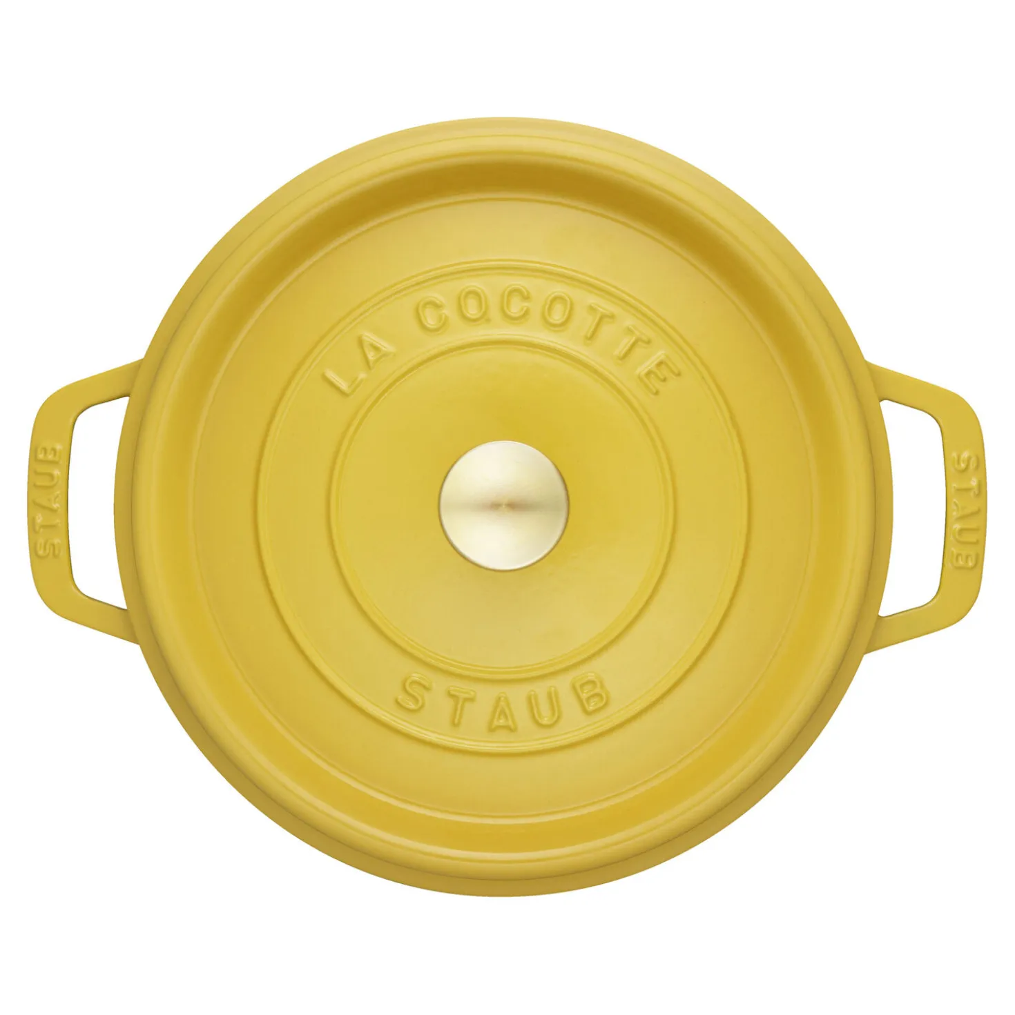 4 qt, Round, Dutch Oven, Citron - Factory Second