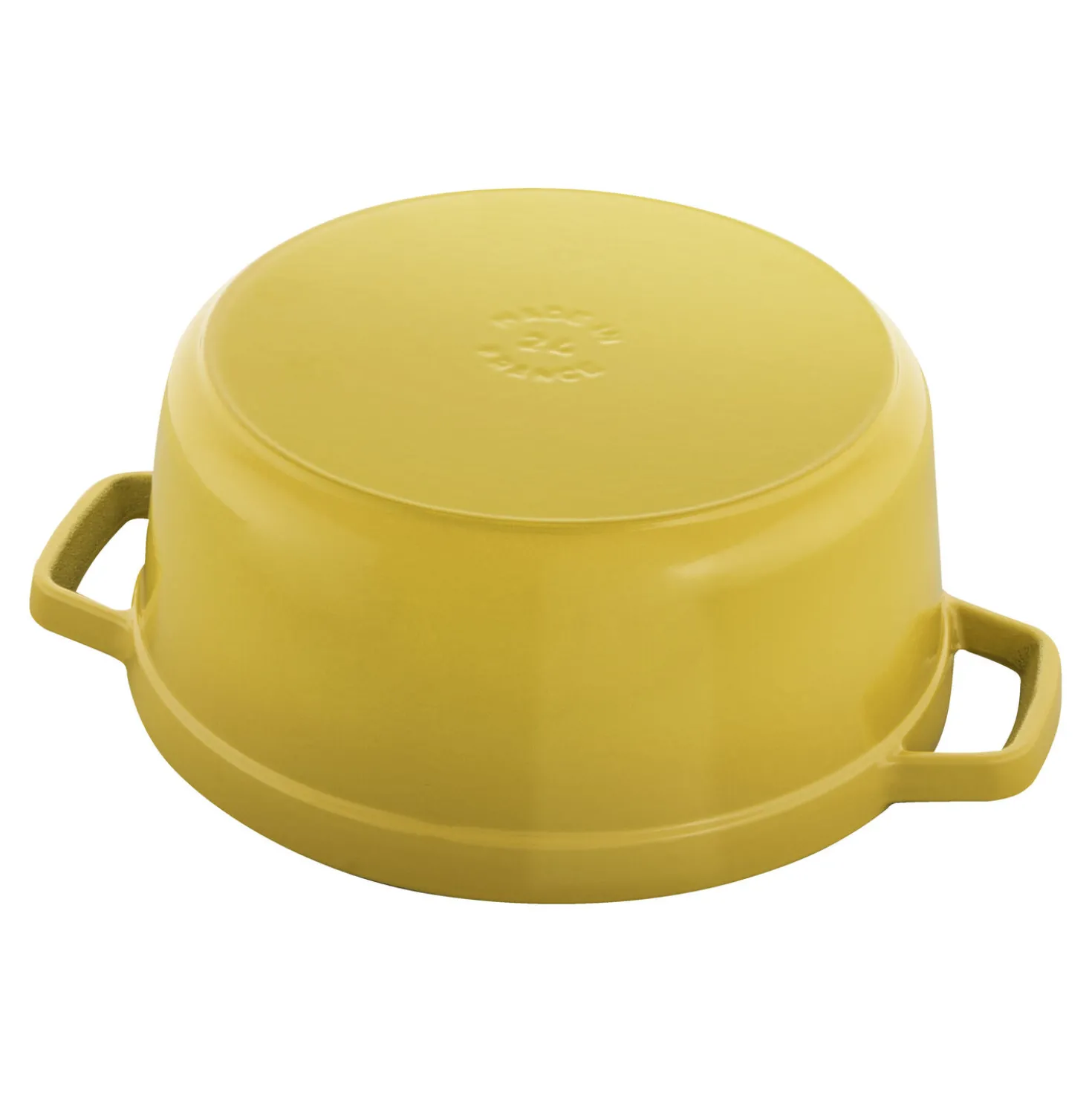 4 qt, Round, Dutch Oven, Citron - Factory Second