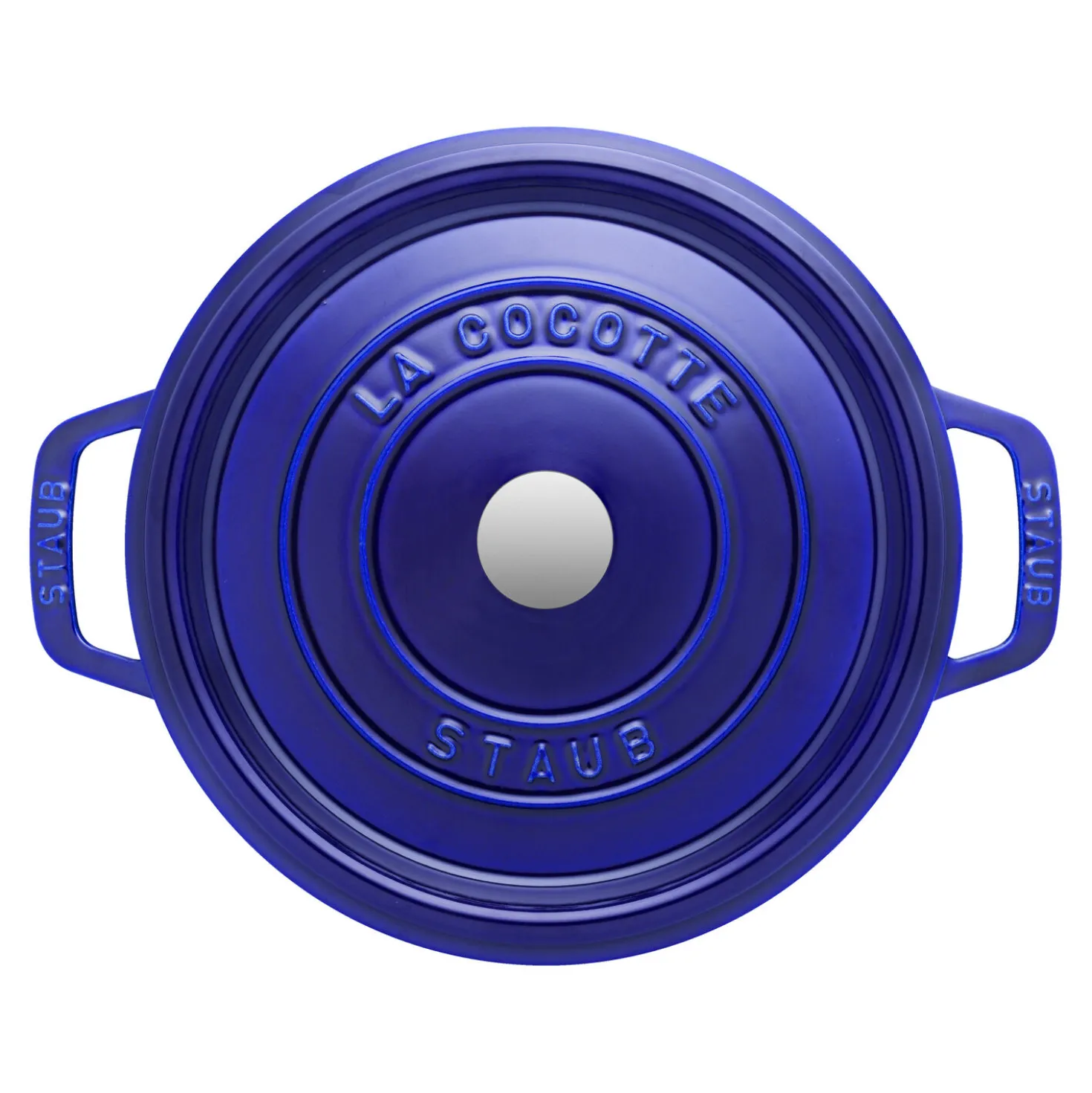 2.75 qt, Round, Dutch Oven, Dark Blue