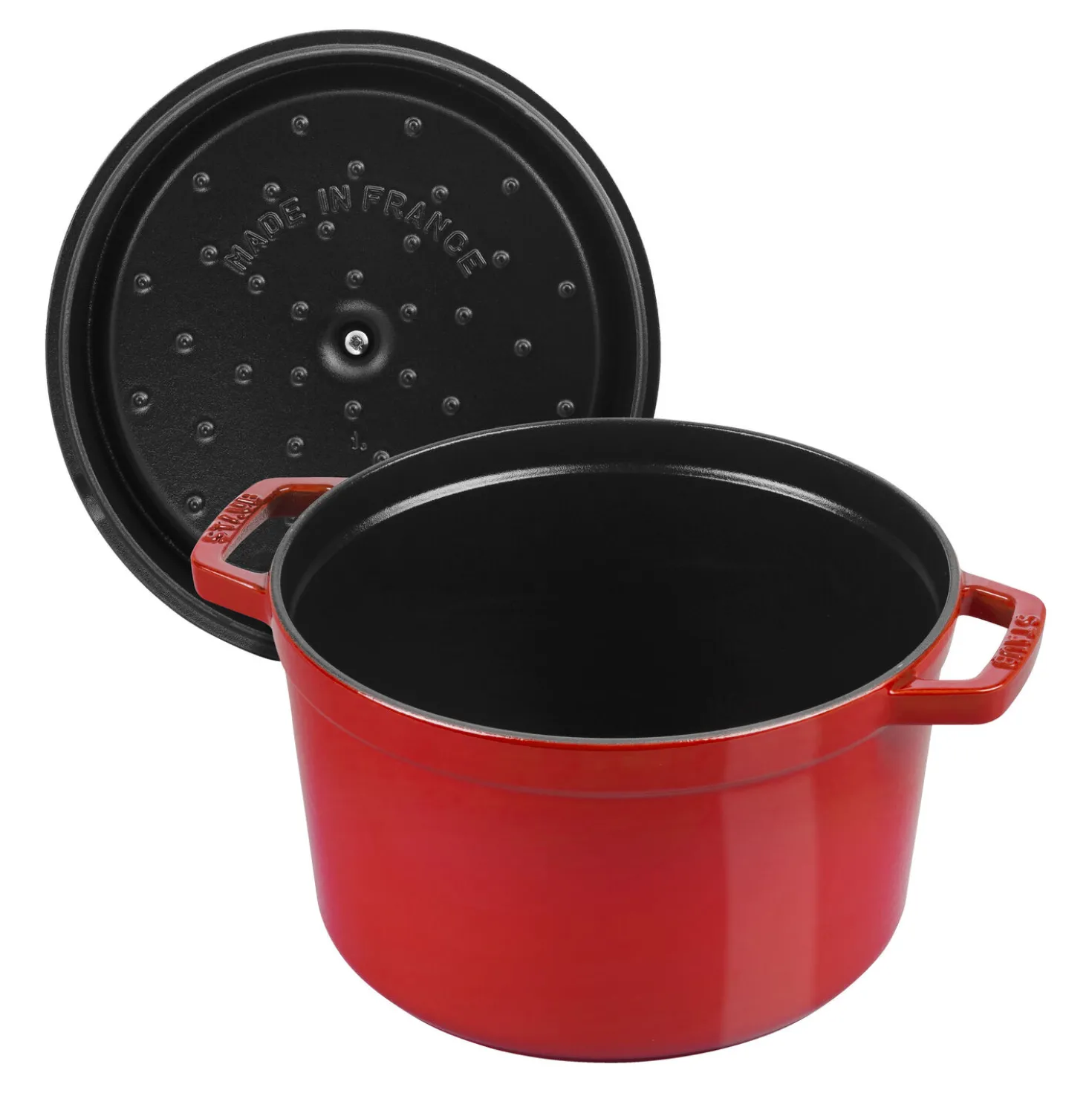 5 qt, Round, Dutch Oven Deep, Cherry - Factory Second