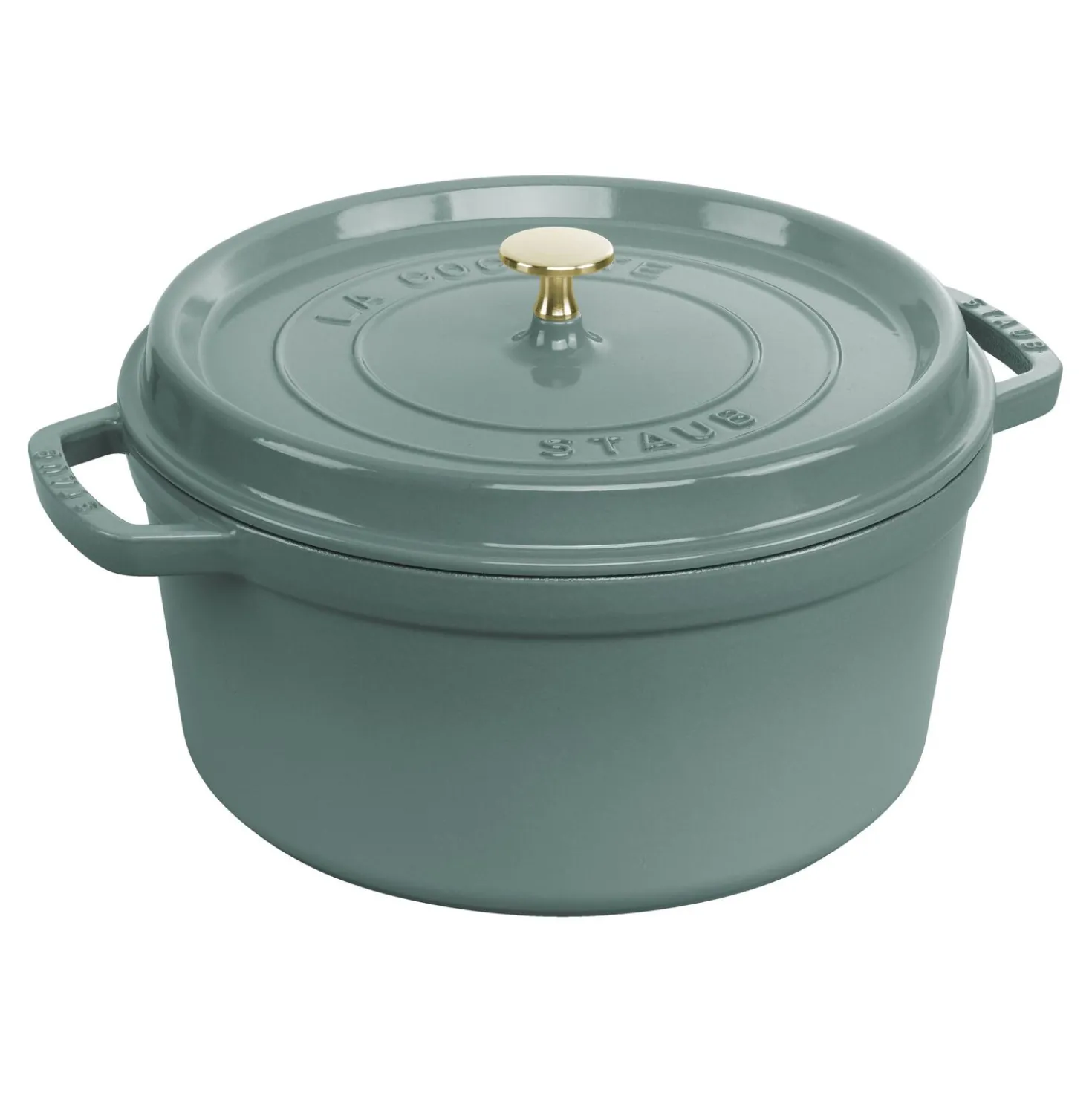 7 qt, Round, Dutch Oven, Eucalyptus - Factory Second