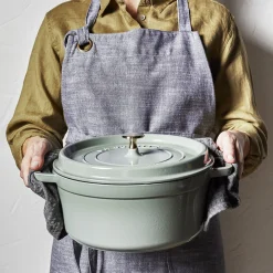 7 qt, Round, Dutch Oven, Eucalyptus
