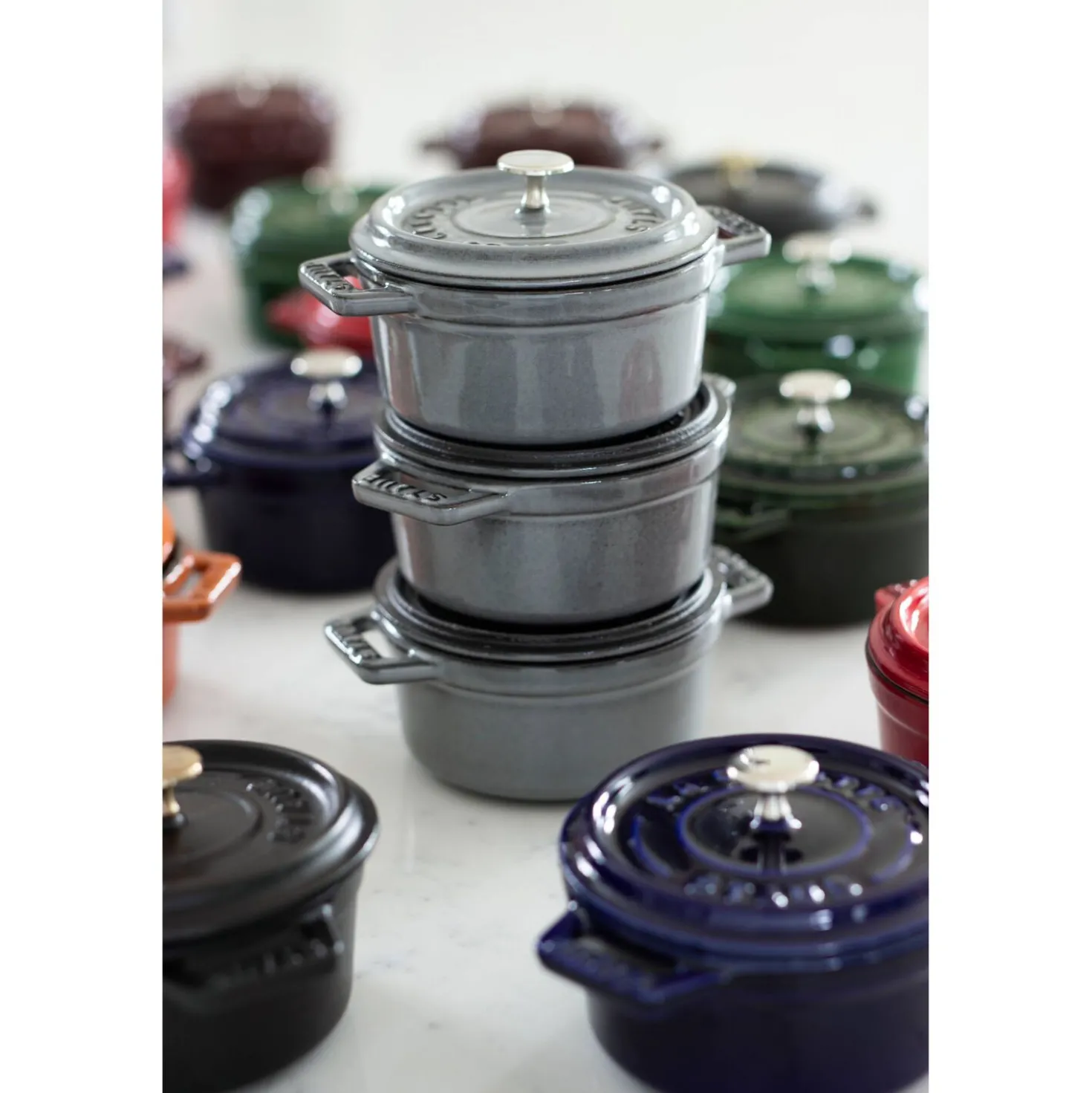 1.25 qt, Round, Dutch Oven, Graphite Grey