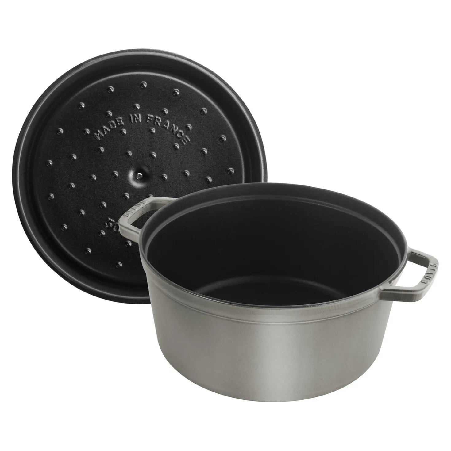 0.85 qt, Round, Dutch Oven, Graphite Grey