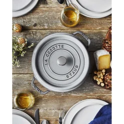 2.75 qt, Round, Dutch Oven, Graphite Grey